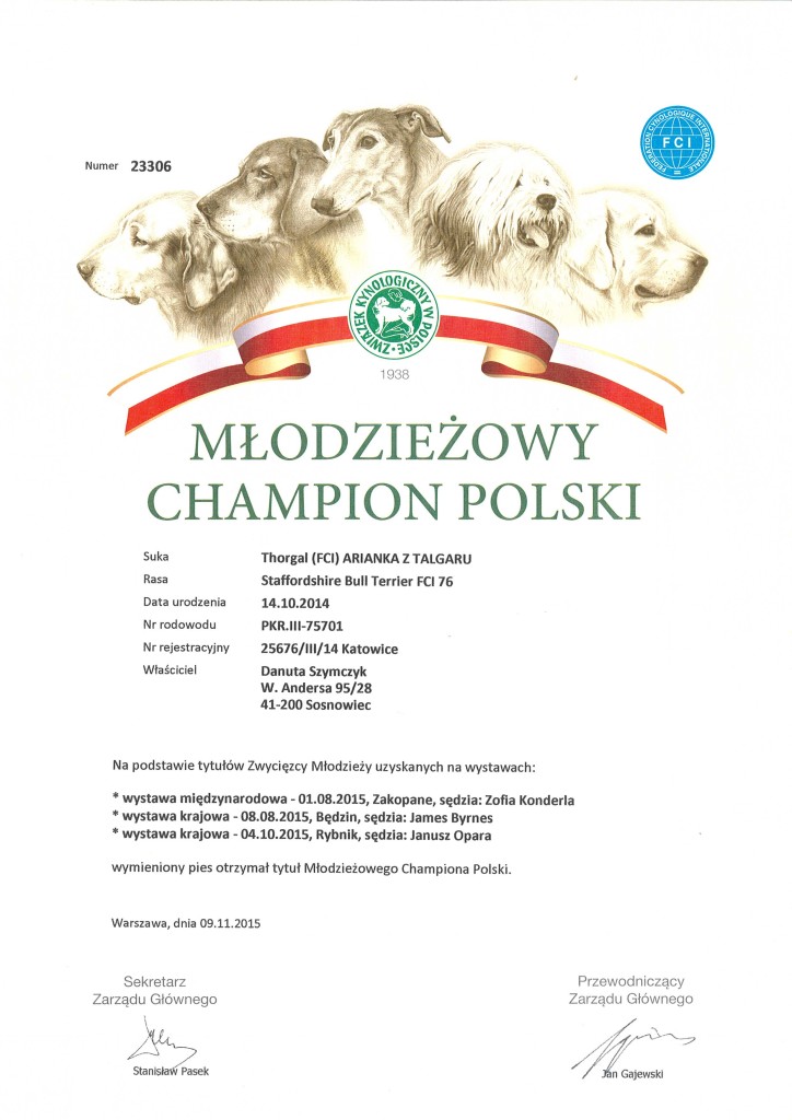 mlodzież championat Jania